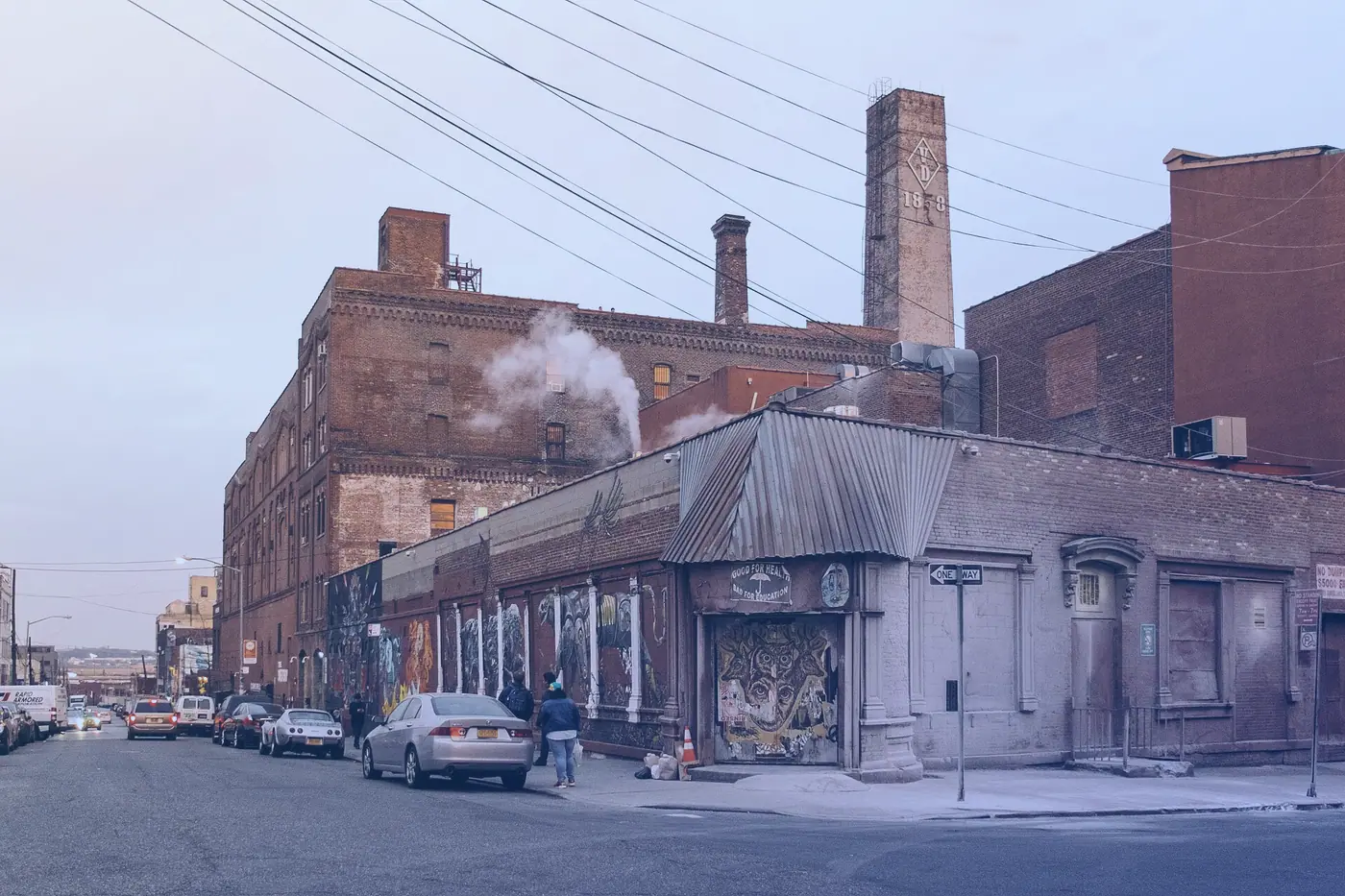 An urban factory building